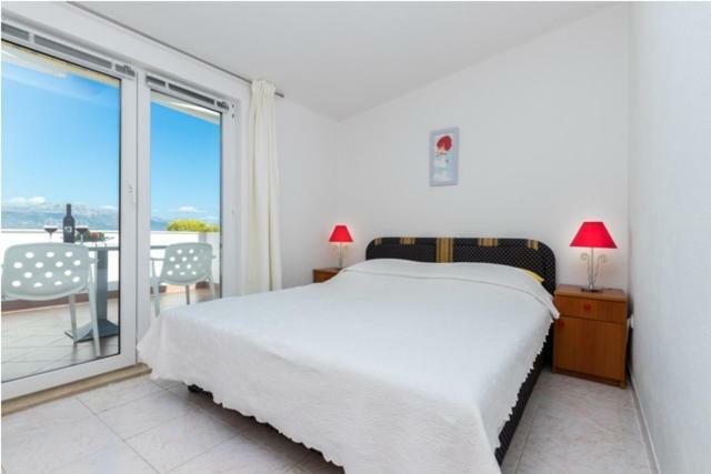 Seaview Apartment Rose Trogir Dış mekan fotoğraf